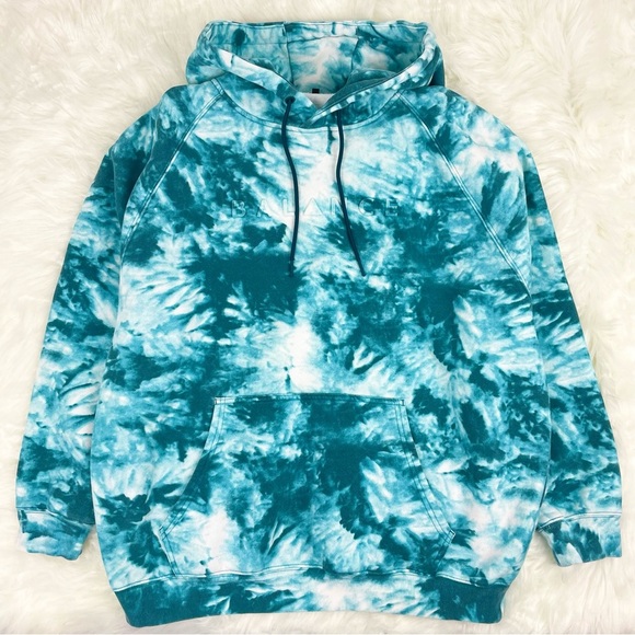Balance Athletica Other - BALANCE Athletica Maker Hoodie Blue and White Tie Dye Size Medium